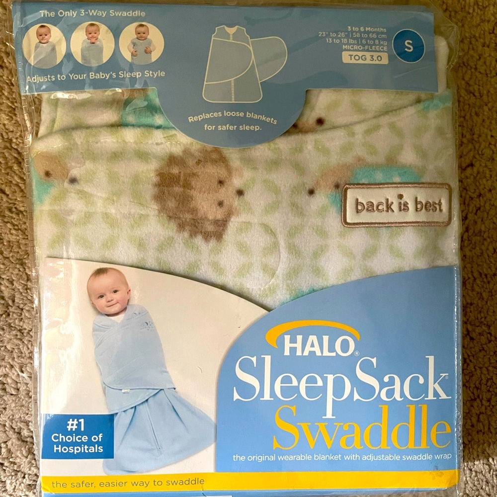 NWT Halo Sleep Sack Swaddle